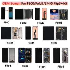OEM For Samsung Galaxy Z Fold/Fold2/3/4/5 Flip3/4/5 LCD Screen Replacement lot