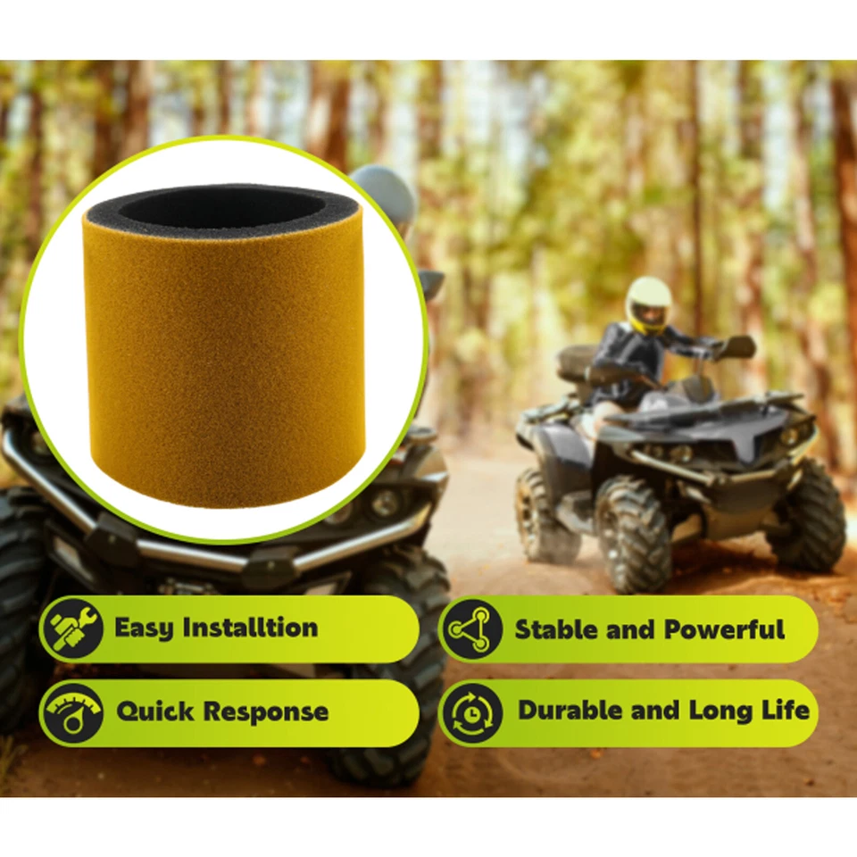 2x Filtro de aire para Kawasaki Prairie 300 400 Bayou 220 Bayou 300 KVF400A KVF400B Foto 3 de 4