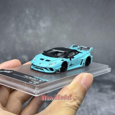 King Model 1/64 Lamborghini Huracan lp610 Alloy Diecast Model Car Gifts Gray