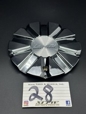 Qty 1 Lexani Custom Wheel Replacement Center Cap C-113-1 S604-34 Chrome