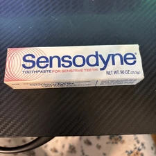 Vintage SENSODYNE Toothpaste For Sensitive teeth New Unused .90oz