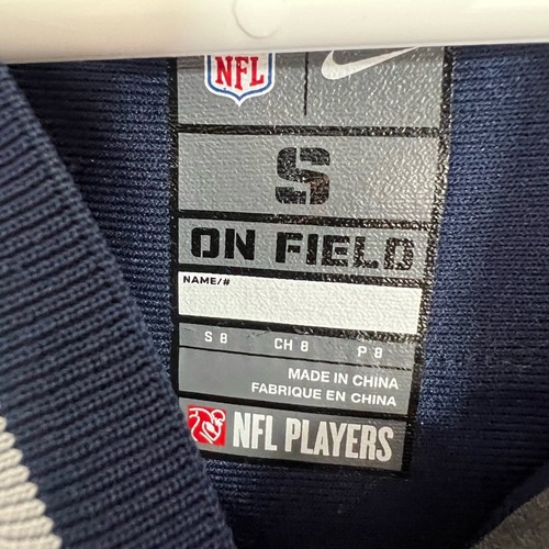 Tom Brady Patriots Youth Jersey Small Size 8 Nike On Field Authentic Navy - Picture 7 of 7