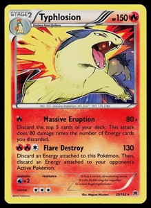 Typhlosion 20/162 XY BREAKthrough Holo Rare