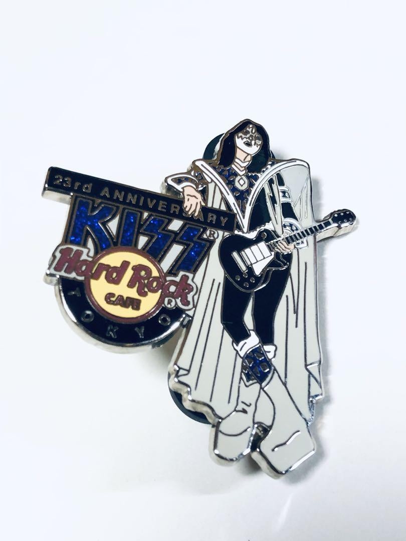 Hard Rock Cafe Pin Tokyo 23rd Anniversary kiss set of 4 Hard