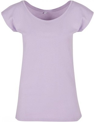 Ladies´ Wide Neck Tee Rundhalsausschnitt  | Build Your Brand Basic | BB013