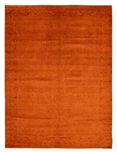 Traditional Hand Knotted Area Rug 10'0" x 13'11" Wool Carpet