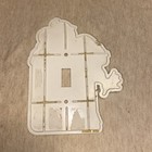Vintage Football Player Light Switch Cover Fantastic Plastics Made in USA — photo 3