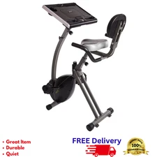 Ride Exercise Bike Workstation Standing Desk Quiet Magnetic Cycle Trainer