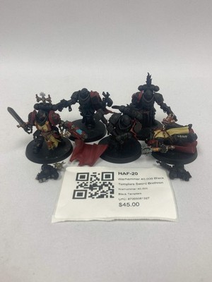 Warhammer 40,000 Black Templars Sword Brethren HAF-20