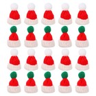 20 Pcs Ornament Party Decorations Tiny Hats for Crafts Mini Beanie
