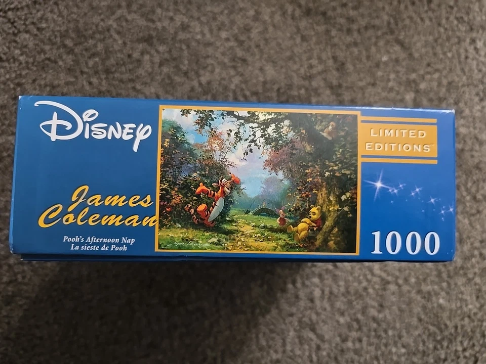 Rompecabezas Disney 1000 piezas POOH’S TARDING NAP Winnie The Pooh - James Coleman Foto 2 de 4