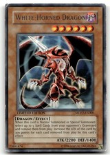 White-Horned Dragon MDP2-EN006 Prices | YuGiOh McDonald's 2 | YuGiOh Cards