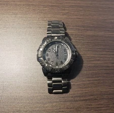 LUMINOX 3150 quartz watch, black, dead battery, not working
