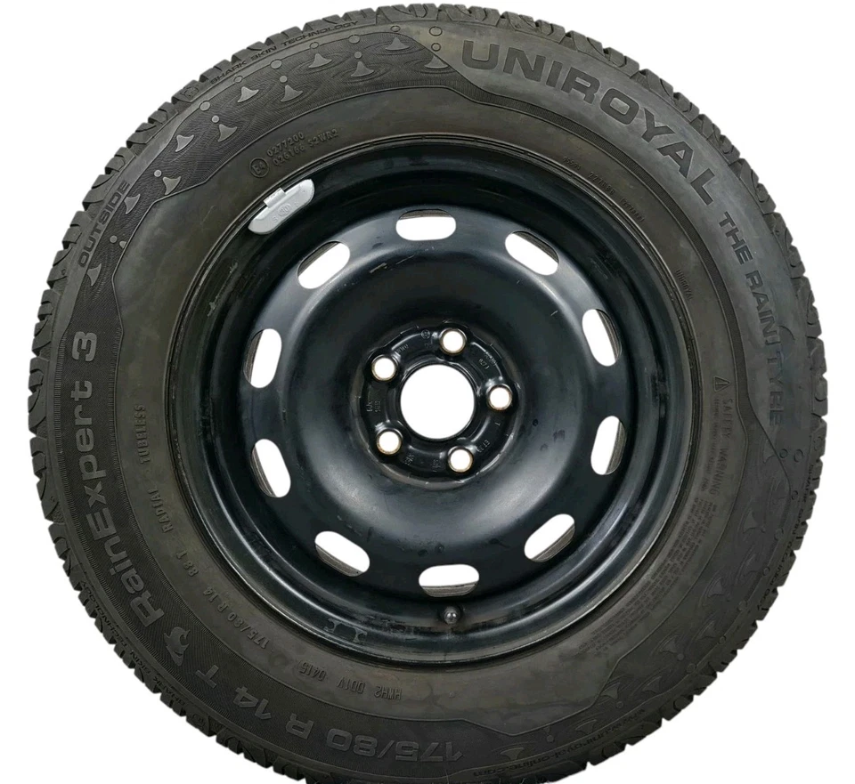 SOMMERRÄDER 175/80 R14 6Jx14 ET38 5x100 1J0601027J VW GOLF 4 BORA POLO OCTAVIA - Bild 3 von 4