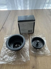 Signature Hardware 3 1/2" Strainer Basket SH171MB Matte Black