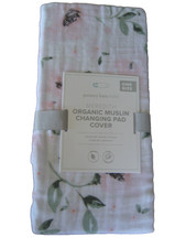 POTTERY BARN BABY MEREDITH ORGANIC MUSLIN CHANGING PAD COVER ONE SIZE NEW