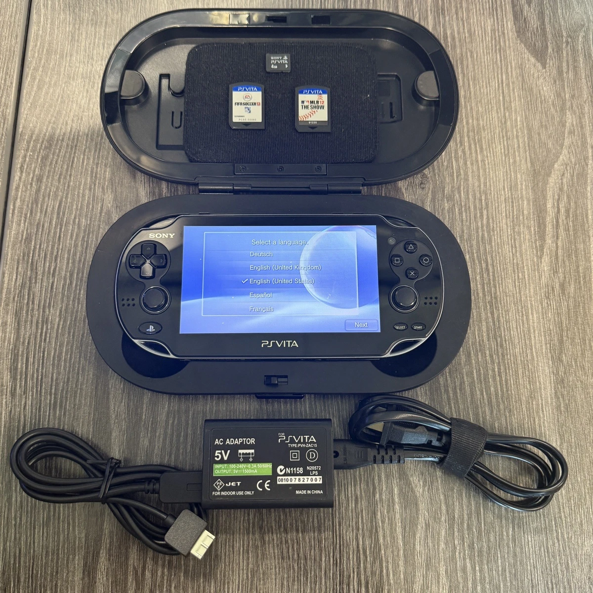 Sony PlayStation Vita NTSC-U/C Black Video Game Consoles for sale