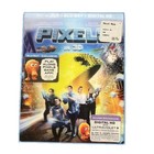 Pixels 3D Blu-ray + Blu-ray w/ 3D Slipcover Adam Sandler Animated Movie Film