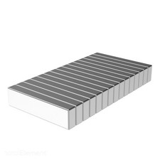 1 x 1/4 x 1/8 Inch Neodymium Rare Earth Bar Magnets N52 15 Pack