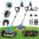 Für Makita 18V Akku Rasentrimmer mit 2 Akku Elektro Freischneider Motorsense DE