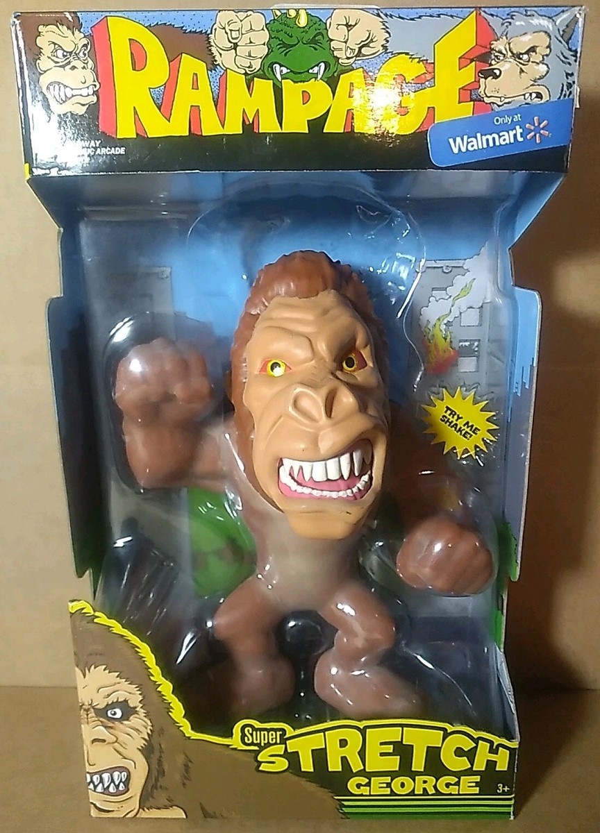 2018 Rampage Super Stretch George Figure walmart exclusive brand