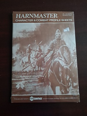Harnmaster Character Profile (Harn RPG Character Sheets) Role playing game