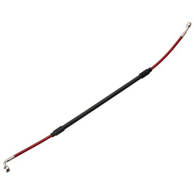 Tusk Rear Motorcycle Steel Braided Brake Line STD Length Red For Husqvarna TX