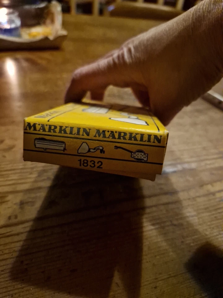 Märklin 1832 Zubehör Unimog OVP unbespielt Dachbodenfund Rarität  - Bild 3 von 4