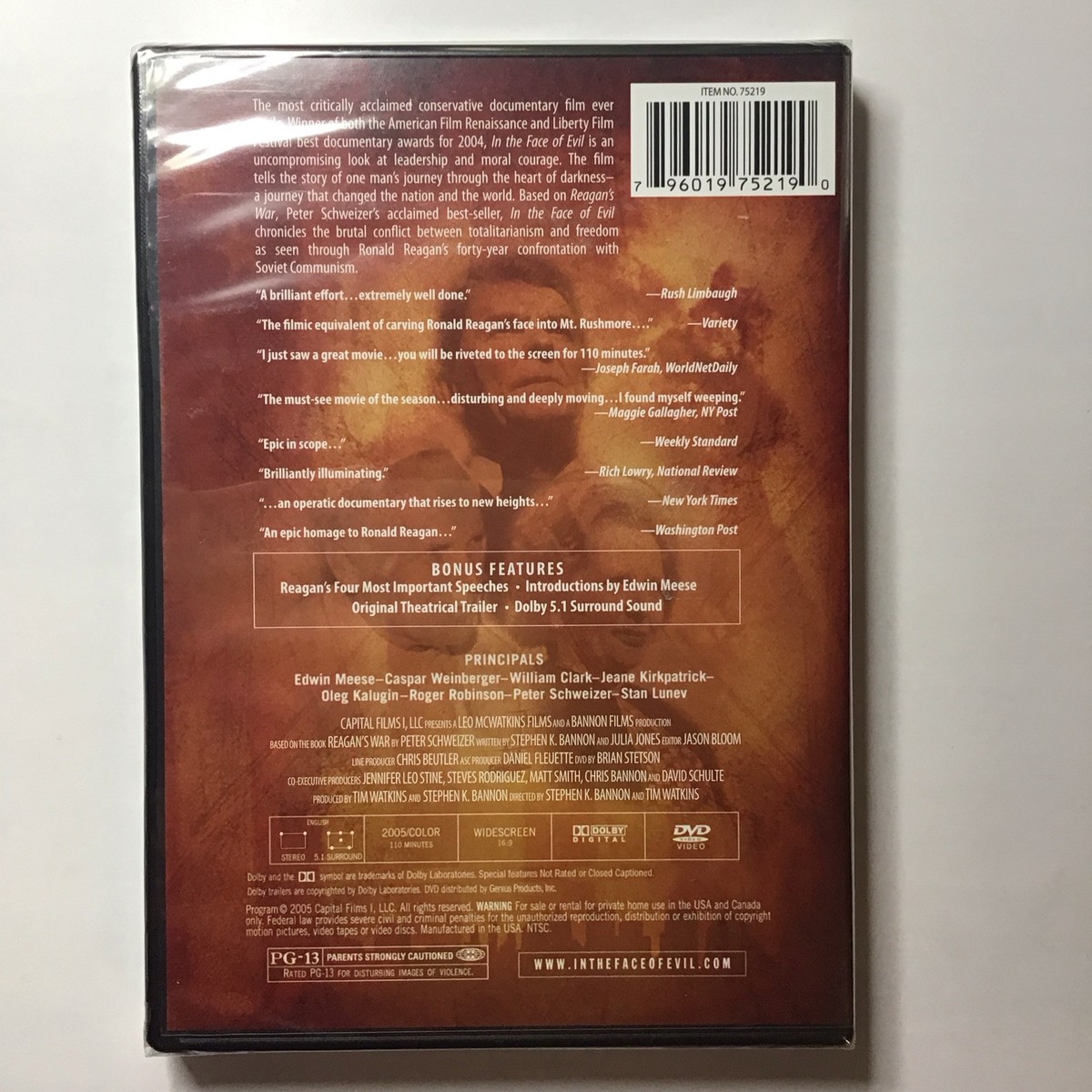 その他 In the Face of Evil: Reagan&#39;s War in Word &amp; Deed [DVD] In the Face of Evil: Reagans War In Word and Deed (DVD, 2005