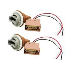 2Pcs 2U5Z13411SA Turn Signal Socket and Pigtail Connector w/Wire Harness Fit