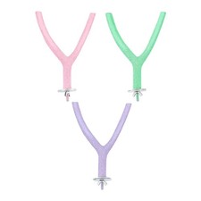 Y Shaped Bird Perch Stand Paw Grinding Stick for Parakeet Parrots Canaries