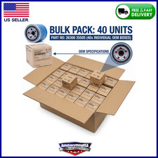 40-pack Engine Oil Filters Washers For Hyundai Kia Oem 2630035505 Genuine 40-pack Engine Oil Filters Washers For Hyundai Kia Oem 2630035505 Genuine