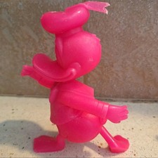 Louis Marx Co - Donald Duck Walt Disney Hard Plastic Toy - Vintage 1971