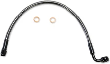 Magnum Designer Series ABS-Specific Front Brake Line Kits Black 90/10MM15" AS...