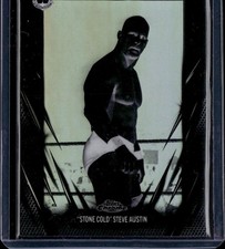 2026 Topps Chrome WWE Stone Cold Steve Austin Negative Refractor SP MINT!