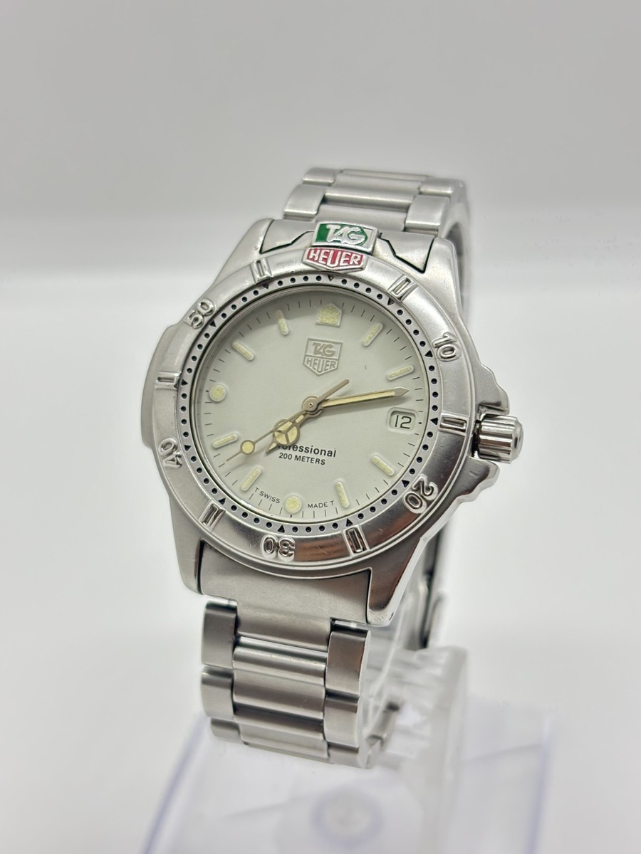 Near Mint] TAG Heuer Professional 999.713K Silver Dial Quartz