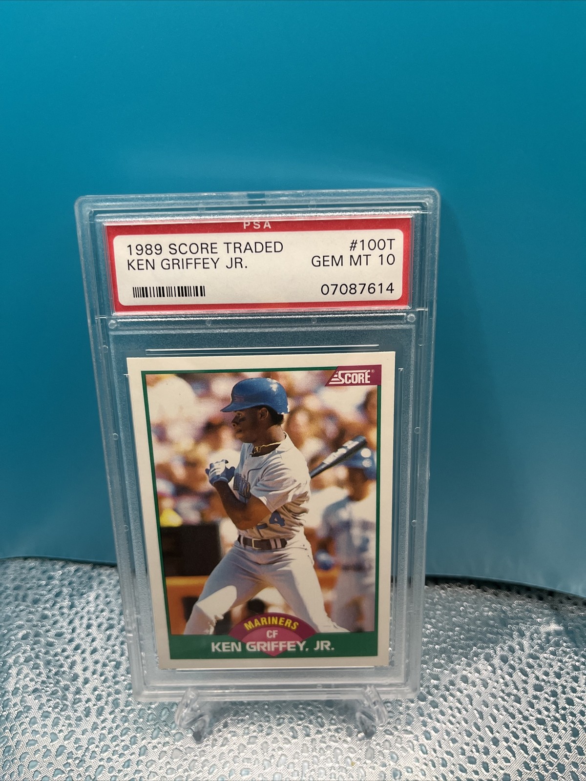 Ken Griffey Jr. 1989 Score Traded #100 T GEM MINT PSA 10 RC Seattle Mariners