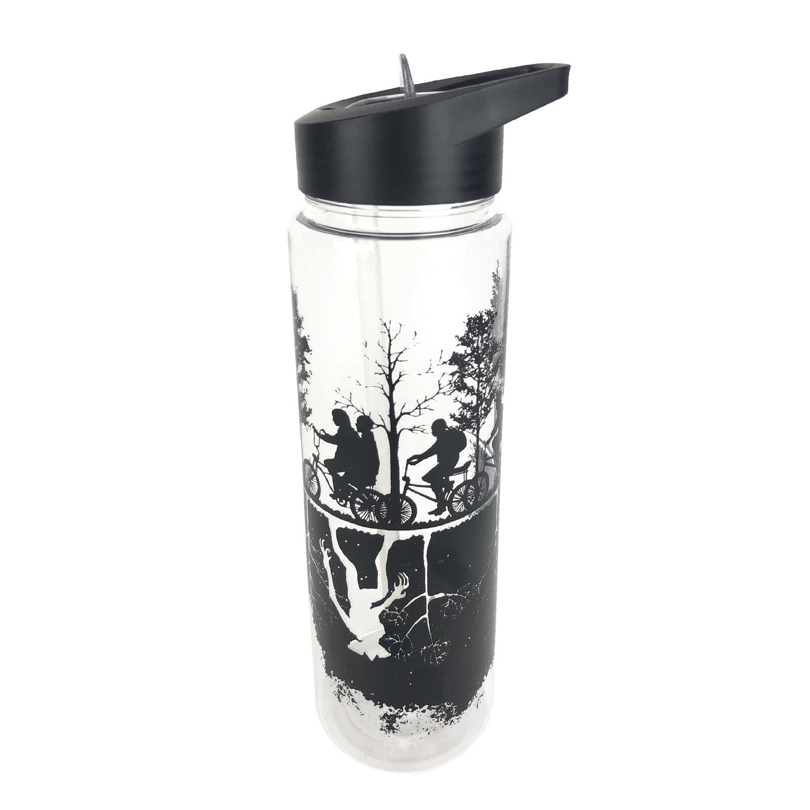 Stranger Things Travel Bottle (Upside Down Design) Plastic Drinks Bottle 25oz/70