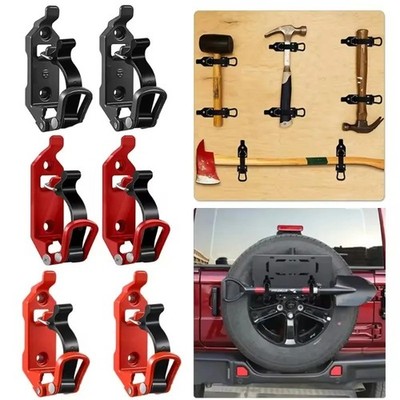 2/4PCS Schaufel Halter Auto Gepäck Rack Halter Werkzeug Quick Release Clamp Scha