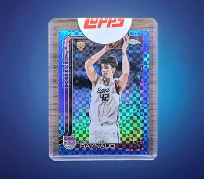 2025-26 Topps Chrome - Maxime Raynaud Blue  X-Fractor (RC) - #293