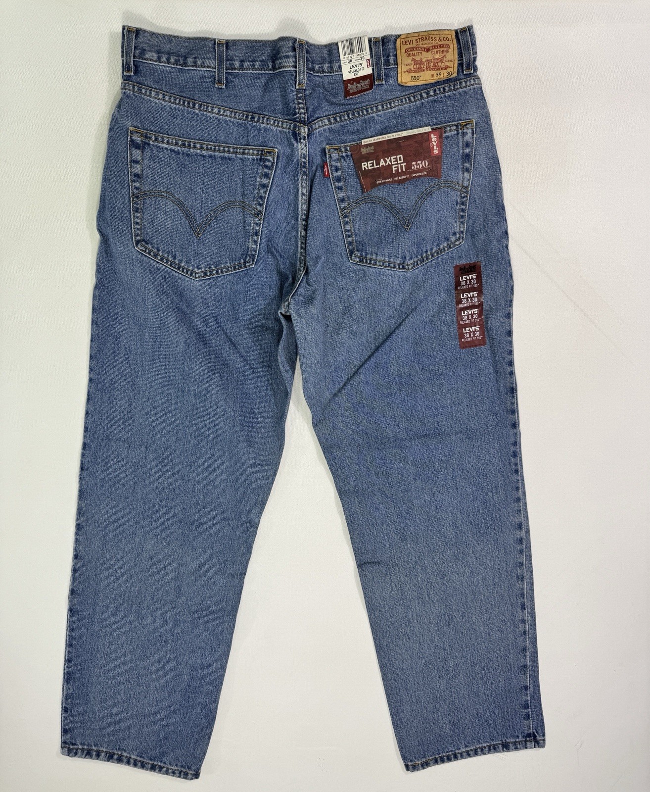 's 38x30 Relaxed Fit Straight Nwt Modern Casual Denim Work