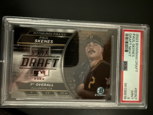 2023 Bowman Draft - Bowman Draft Night Paul Skenes #BDN-7 (RC) PSA 9