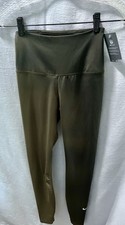 Nike Dri-Fit Olive Green Leggings, Style DM7278-222 - Size XS New With Tag 