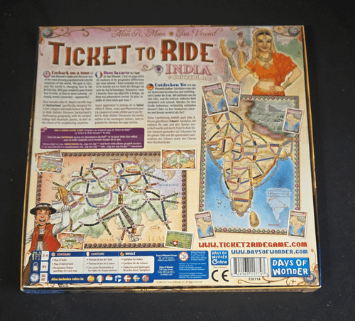 Days Of Wonder Ticket To Ride India & Switzerland Strategy Board Game Expansion - Picture 2 of 4