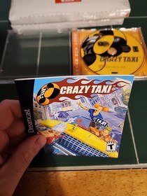 Crazy Taxi Sega Dreamcast 2000 Complete Rare ( C-6)
