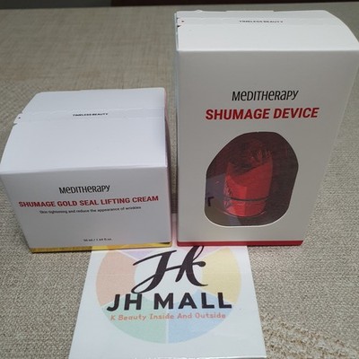 MEDITHERAPY Shumage Gold Seal Lifting Cream with Shumage EMS Device Set/Tracking