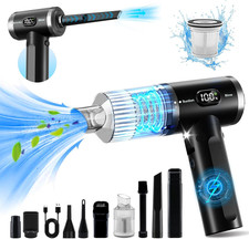 Aspirabriciole Senza Fili, 6000Pa Mini Aspirapolvere Senza Fili Potente, 4 in 1 