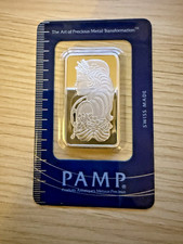 1oz Platinum PAMP Suisse Lady Fortuna Bar 999.5 Fine Platinum Assay Card 1999.00 per troy oz