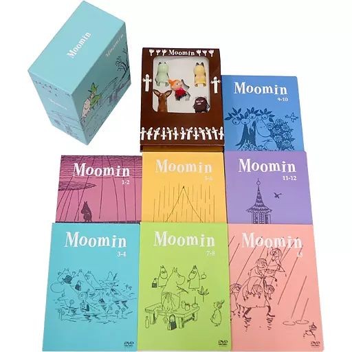 Used] Anime DVD Fun Moomin Family BOX SET Volume 1 [Limited