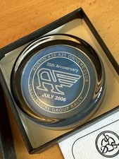Austin A30 A35 Owners Club Anniversary Glass Paperweight with Box